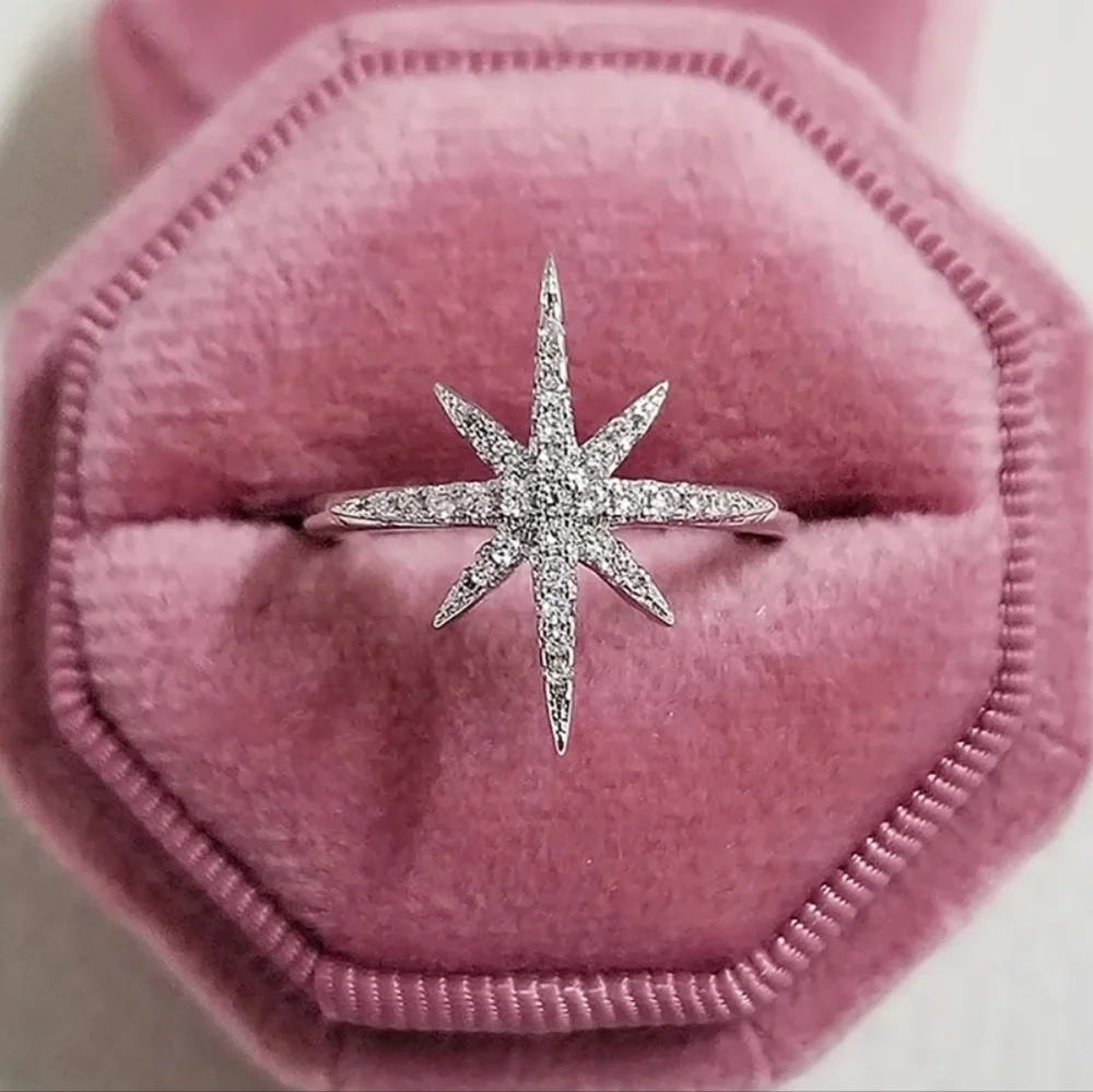 Charm Star Diamond Ring - Picture 2 of 4